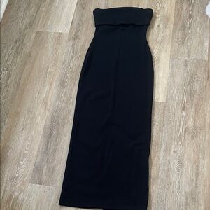 Wild Fable Black Strapless Dress